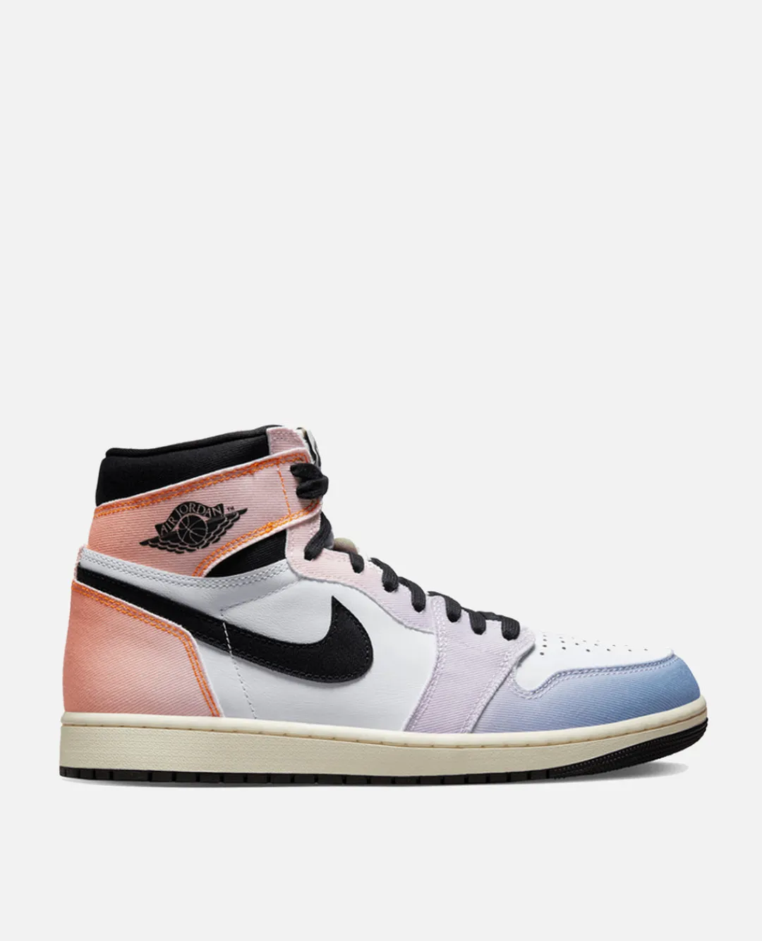 Jordan Air 1 Retro High Og Craft (Vivid Orange/Black-Iced Lilac-True B