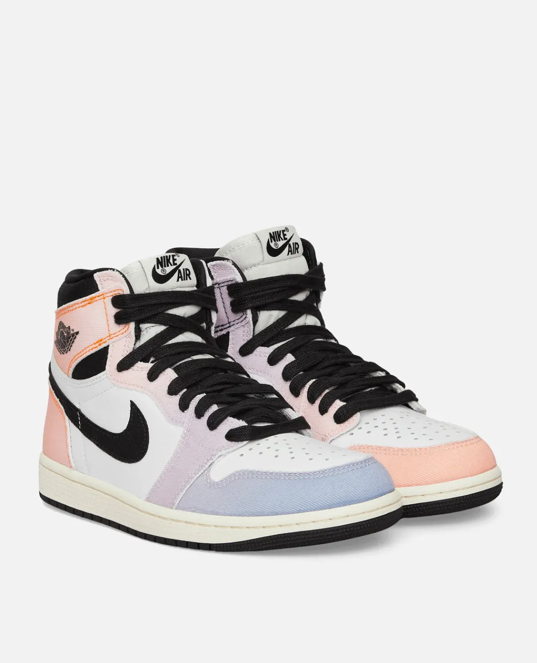 Jordan Air 1 Retro High Og Craft (Vivid Orange/Black-Iced Lilac-True B
