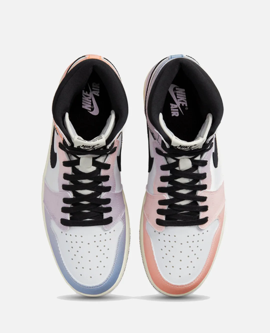 Jordan Air 1 Retro High Og Craft (Vivid Orange/Black-Iced Lilac-True B