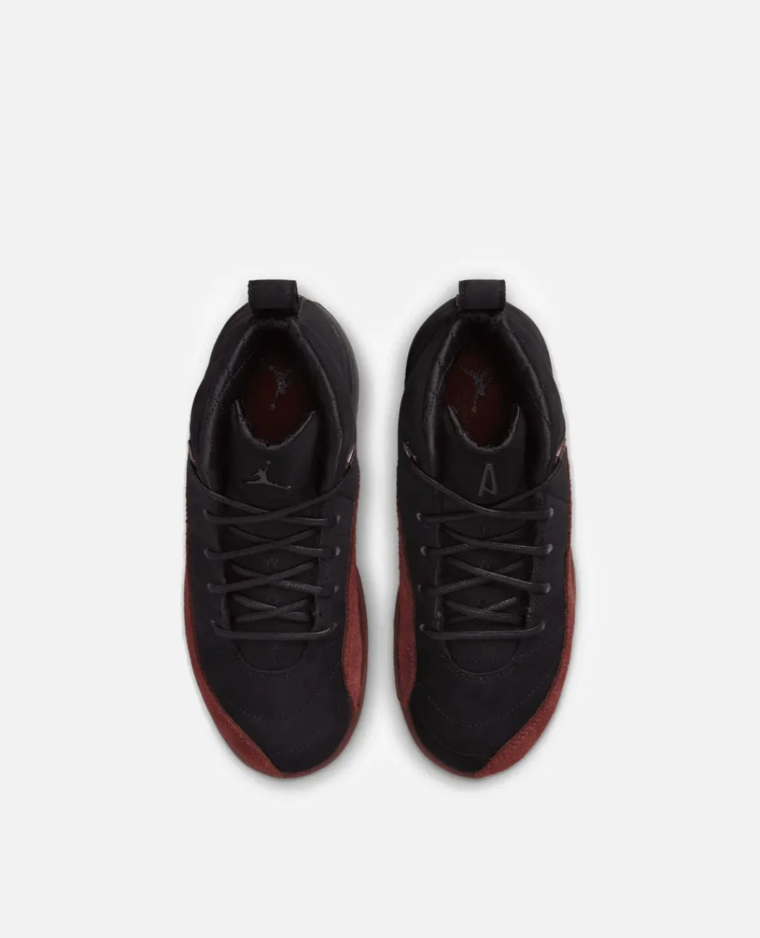 Jordan 12 Retro Sp Little Kids' Shoes (Black/Black-Burgundy Crush)