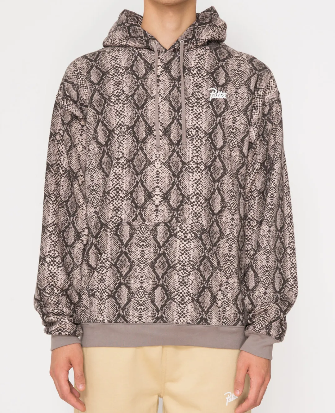 * Patta Basic Hooded Sweater (Snakeskin)