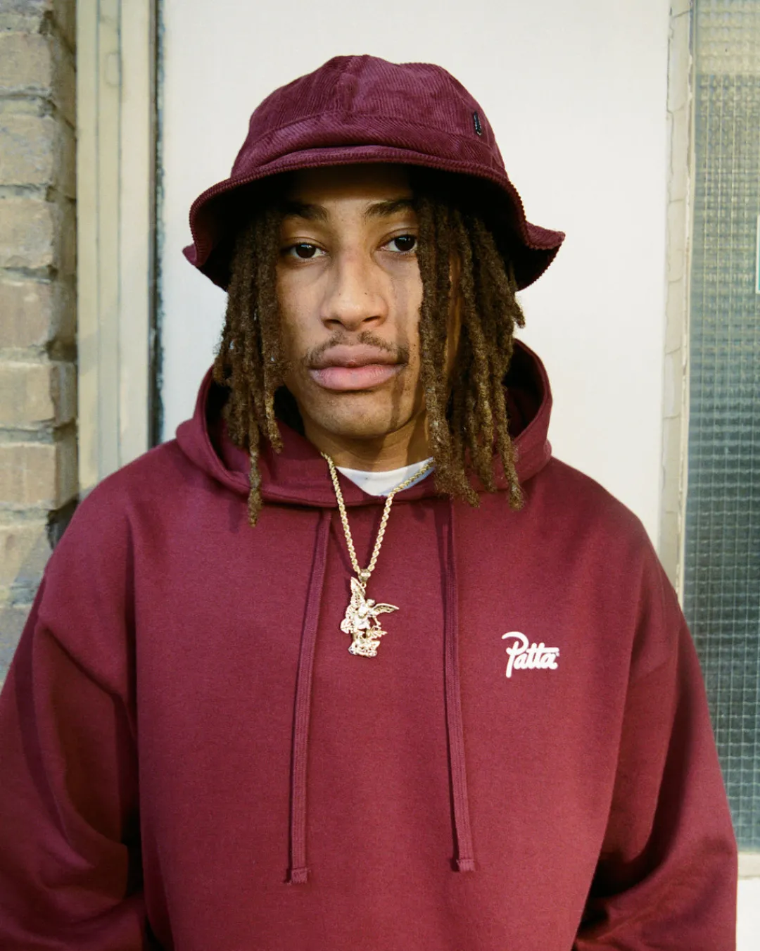 * Patta Corduroy Bell Hat (Chestnut)