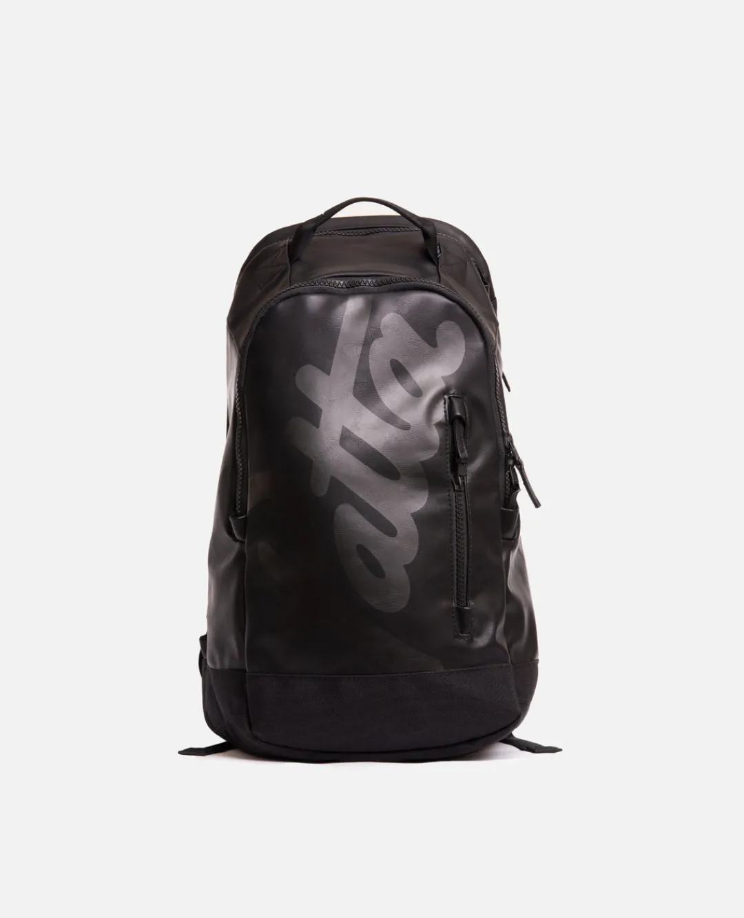 * Patta Faux Leather Backpack (Black)