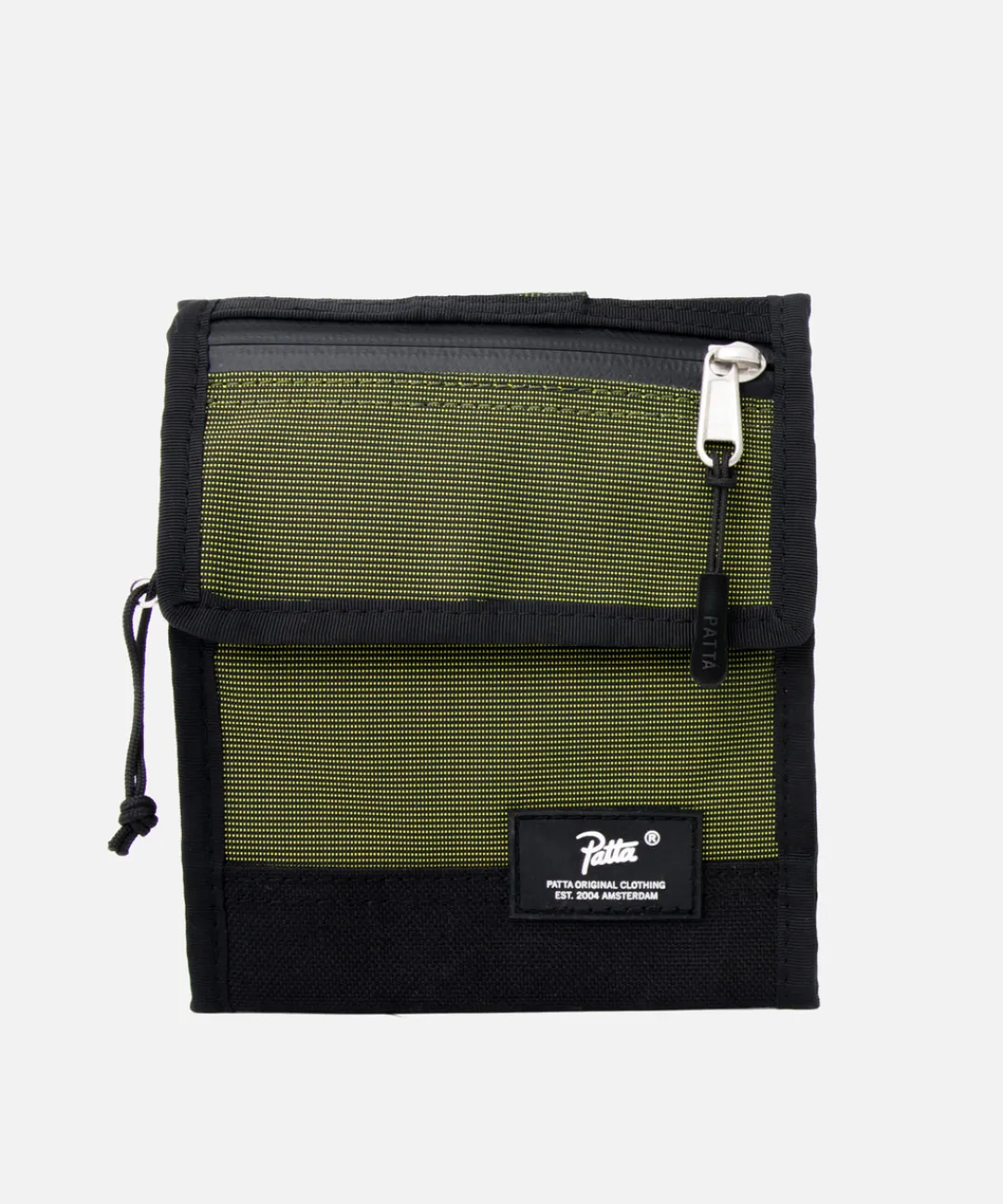 * Patta Hi-Vis Neck Wallet (Black/Safety Yellow)