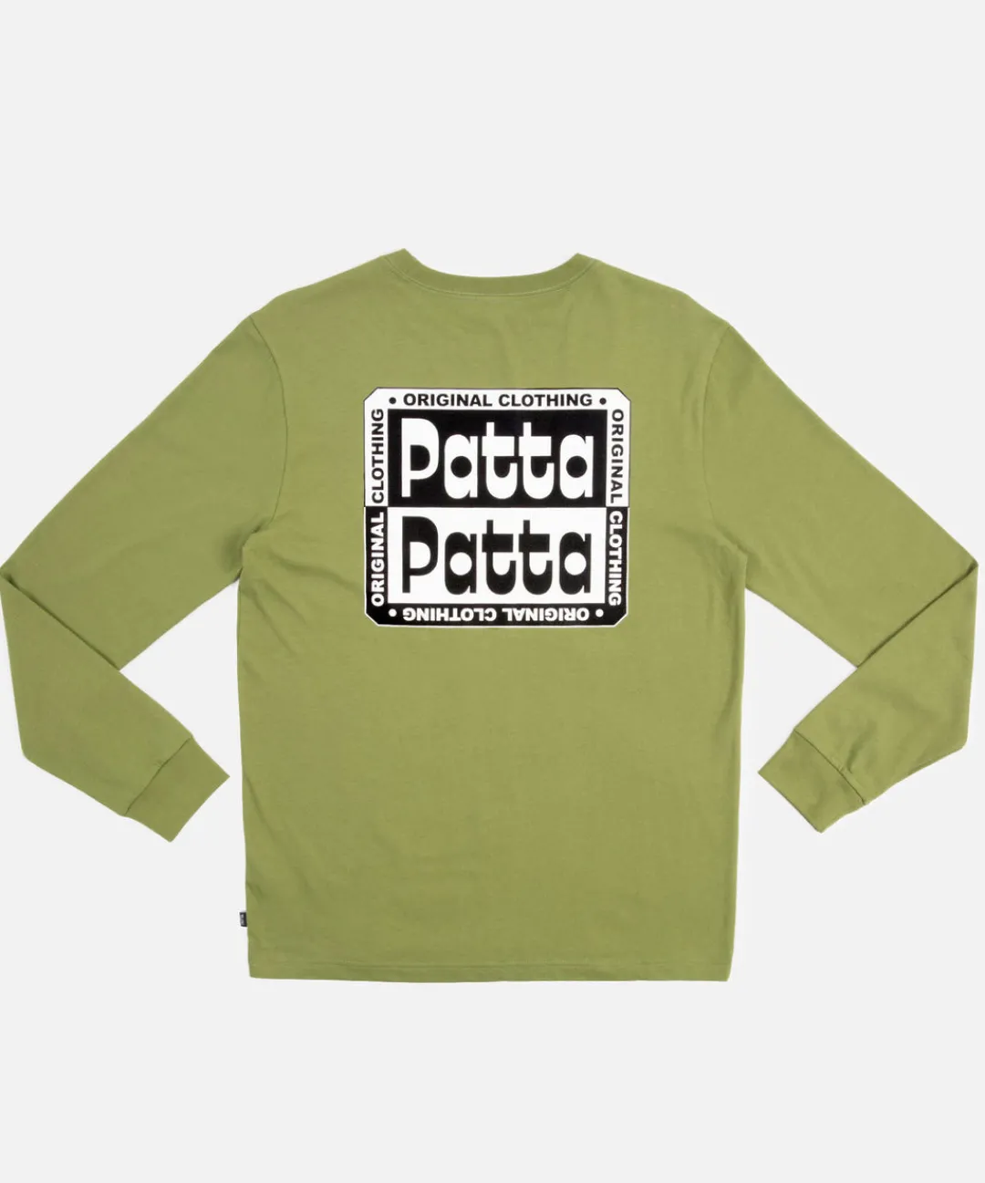 * Patta Original Clothing Longsleeve T-Shirt (Calliste Green)