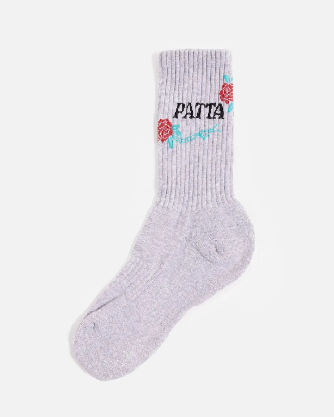 * Patta Rose Sports Socks (Melange Grey)