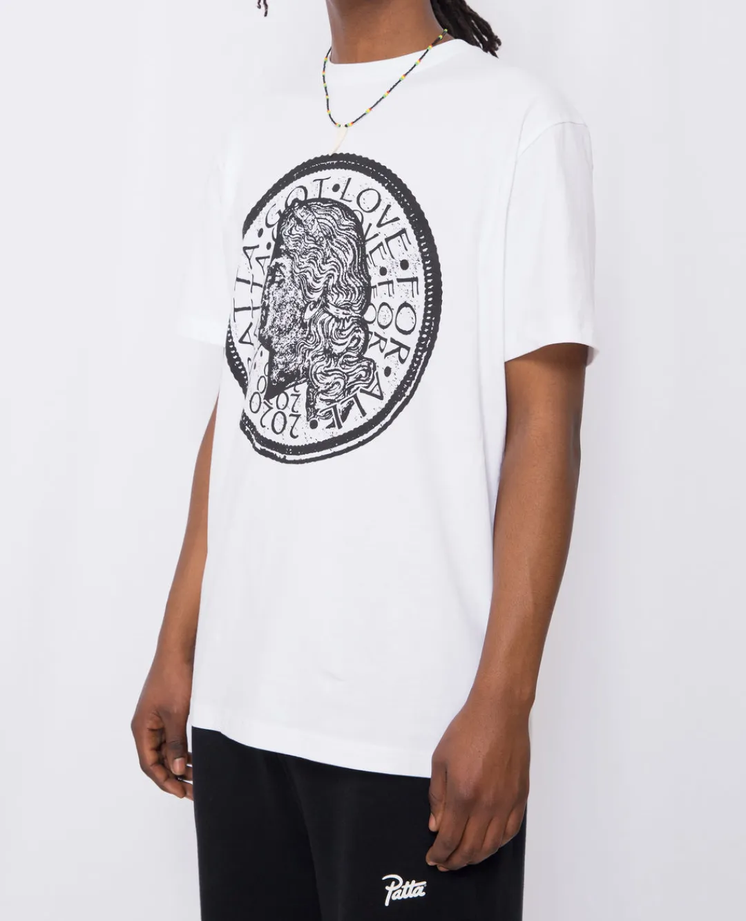 * Patta Self Care Coin T-Shirt (White)