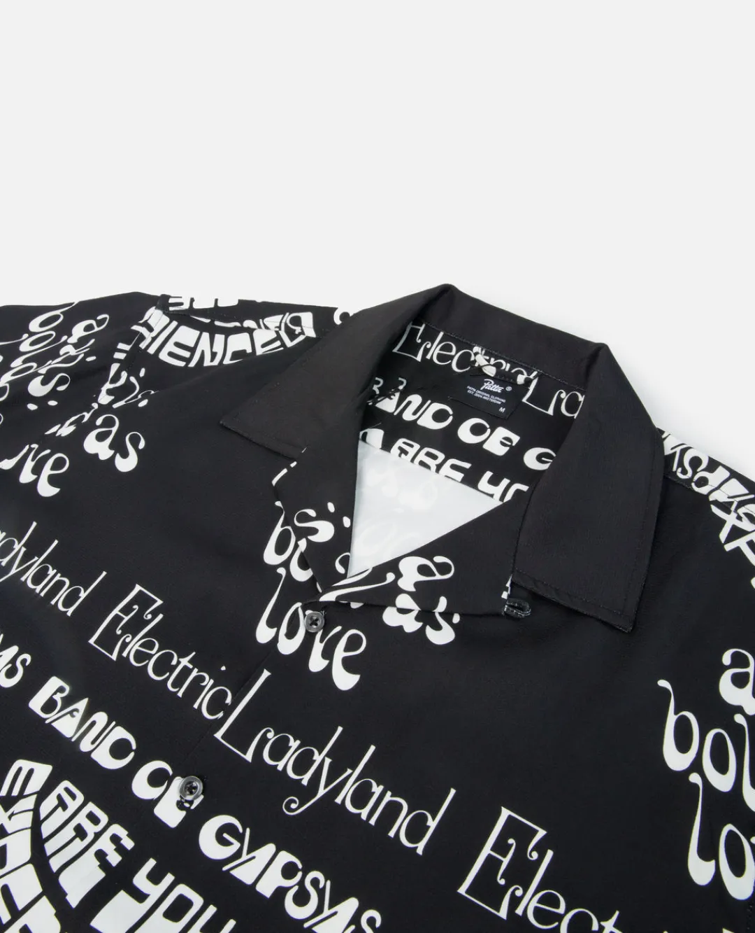 * Patta Soundsystem X Jimi Hendrix Allover Printed Shortsleeve Shirt (Bl