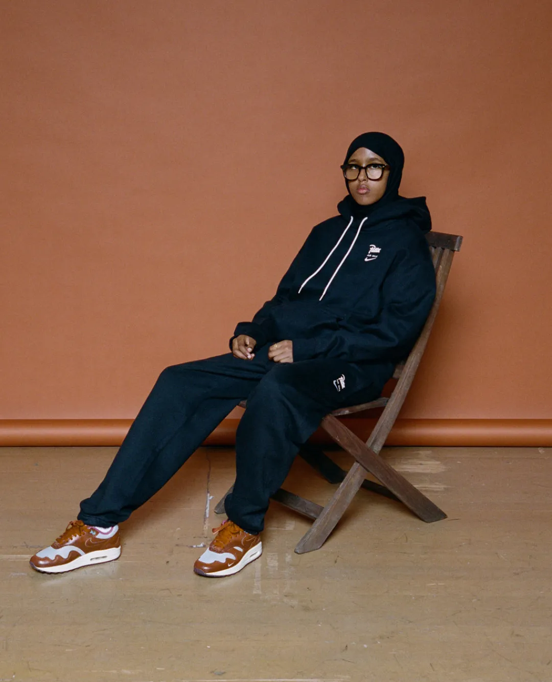 Nike Patta X Air Max 1 (Dark Russet/Dark Russet-Metallic Silver)